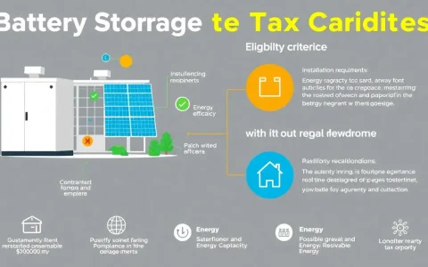 What are the eligibility criteria for battery storage tax credits