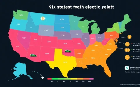 Which states offer the highest state-specific tax credits for electric vehicles