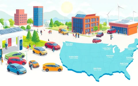 Are there any states that offer both tax credits and rebates for electric vehicles
