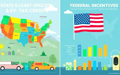 How do state-specific EV tax credits compare to federal incentives