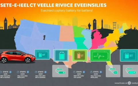 Are there specific battery requirements for state EV tax credits
