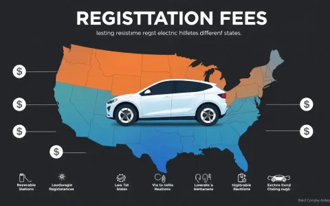 Are there any states that impose higher registration fees on electric vehicles