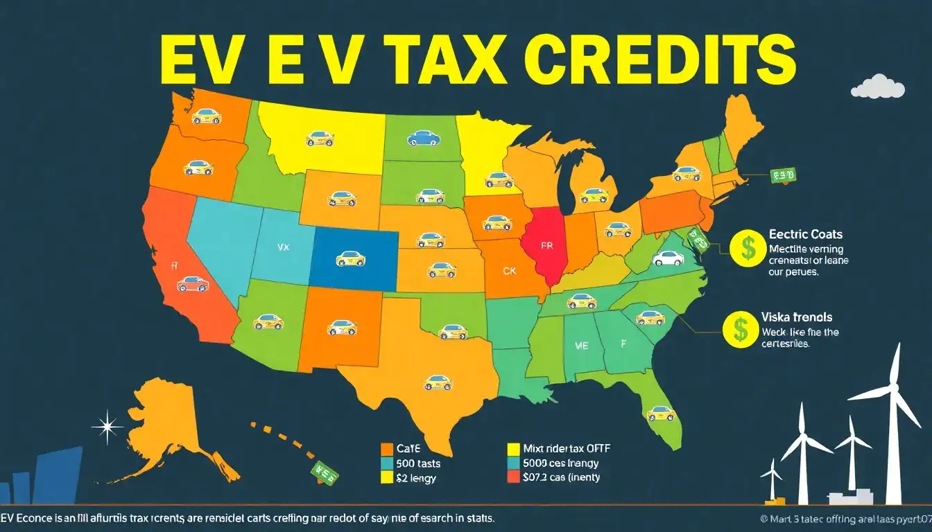 Which states offer the most generous EV tax credits