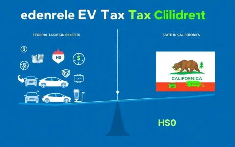 How do federal EV tax credits compare to those in California