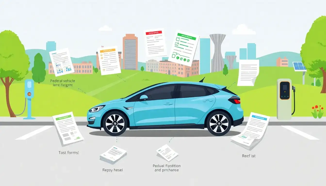 What documentation do I need to qualify for both federal and state EV tax credits