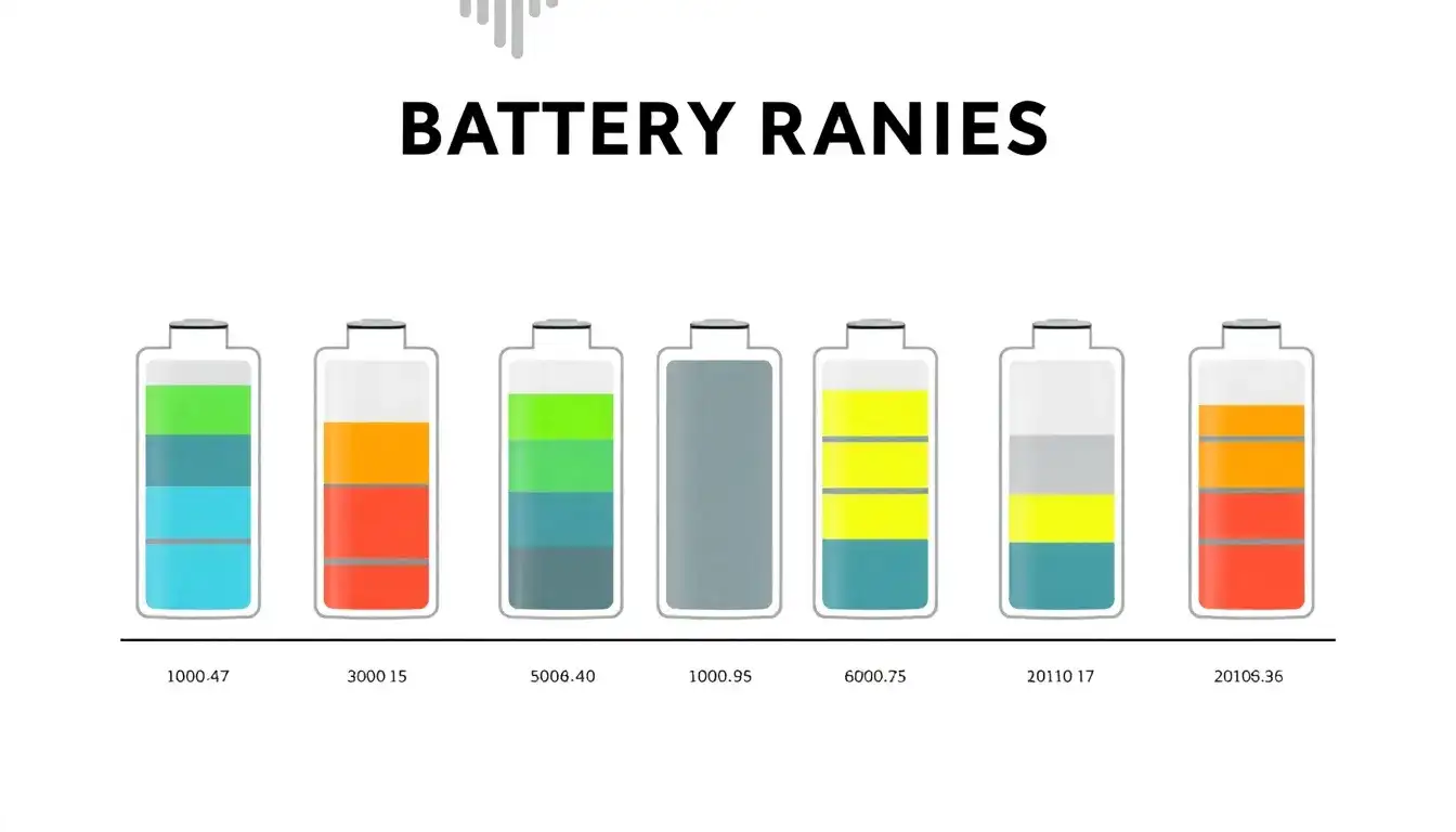How do different brands rank in terms of battery lifespan