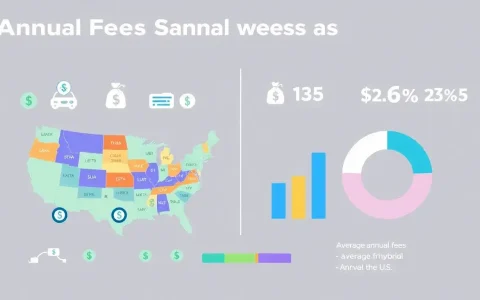 How do the annual fees for electric vehicles compare to those for hybrid vehicles in different states