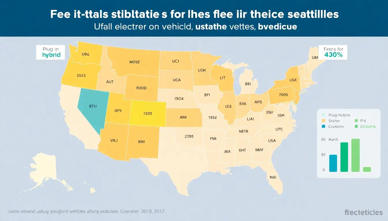 Do any states charge different fees for plug-in hybrids versus full-electric vehicles