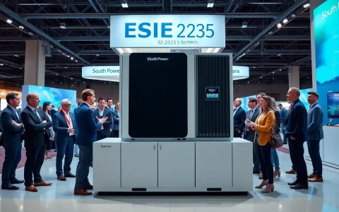 South Power Unveils Groundbreaking 8.338MWh Energy Storage System at ESIE 2025