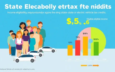 What are the income eligibility requirements for state EV tax credits