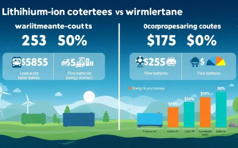 How do maintenance costs for lithium-ion batteries compare to other energy storage technologies