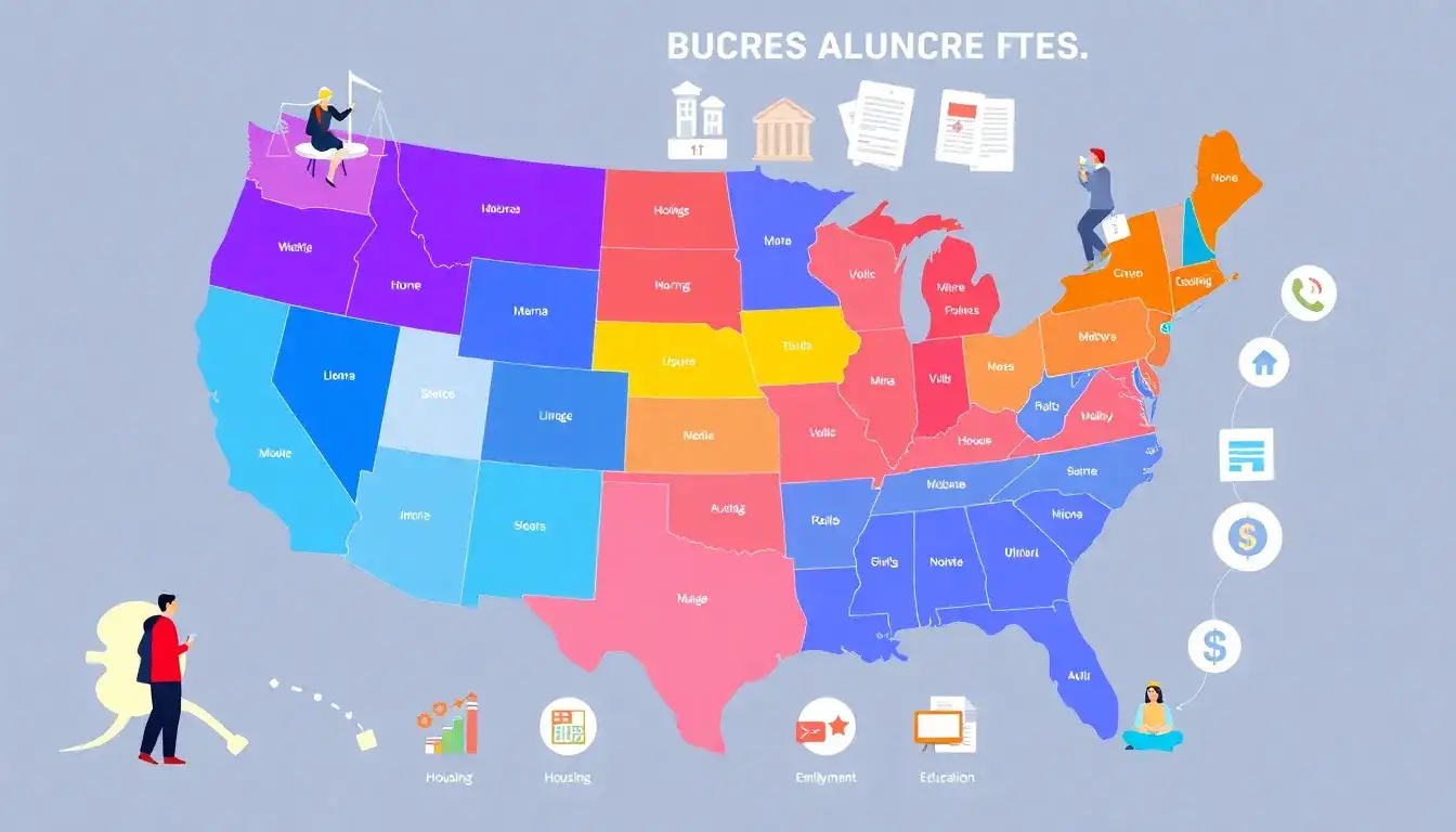 How do the income eligibility requirements differ between states