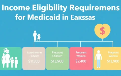 What are the income eligibility requirements for Medicaid in Kansas