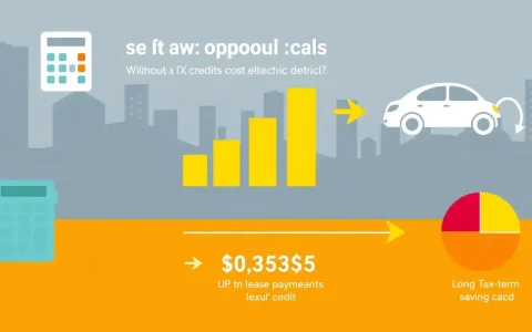 How does the tax credit affect the overall cost of leasing an EV