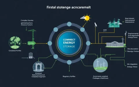 What factors contribute to the higher installation costs for commercial energy storage systems