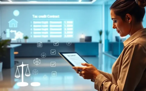 What should I look for in my lease contract to ensure the tax credit is included