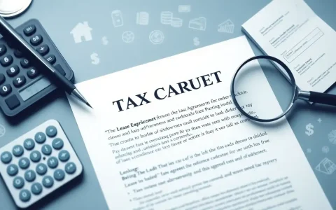 What specific language should be included in the lease to confirm the tax credit
