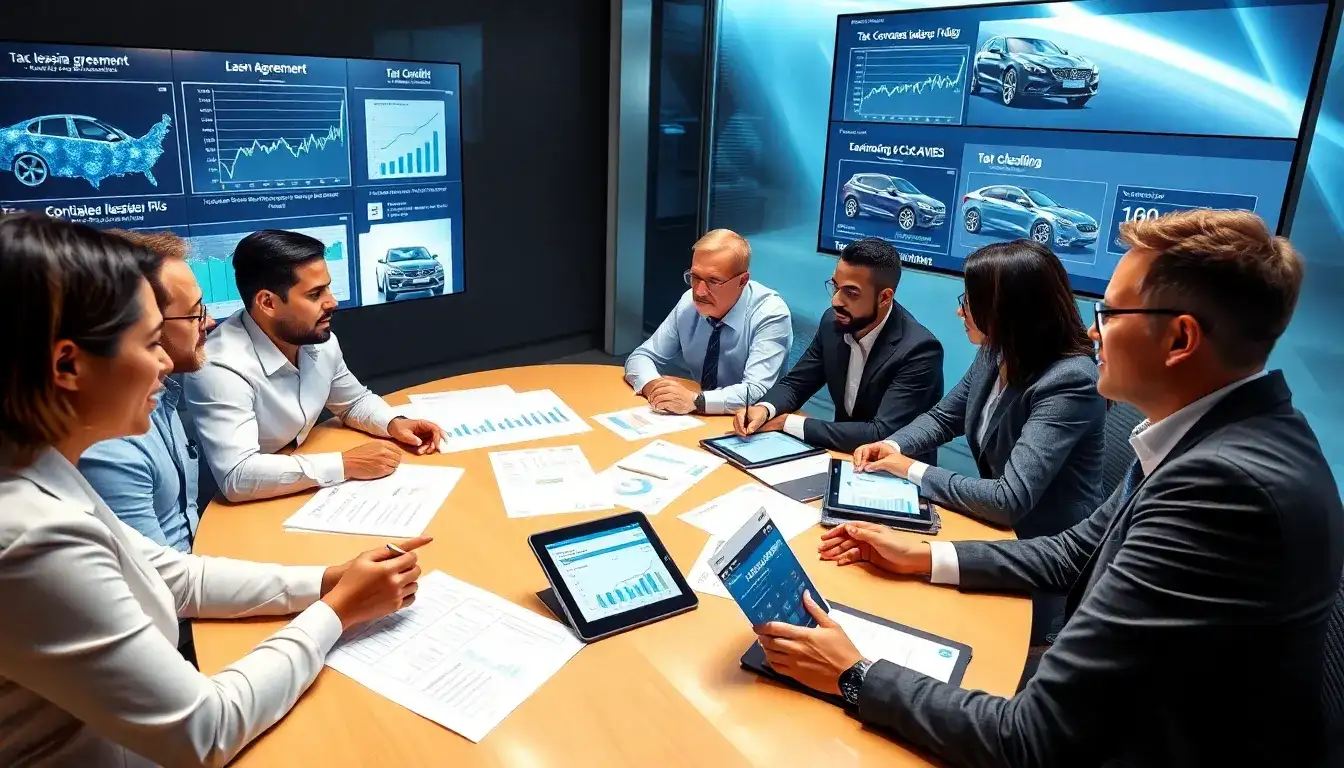 How do different dealerships handle tax credits in lease agreements