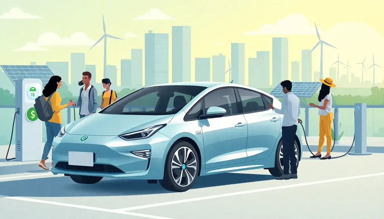 Are there any income limits for leasing an EV that affect the tax credit