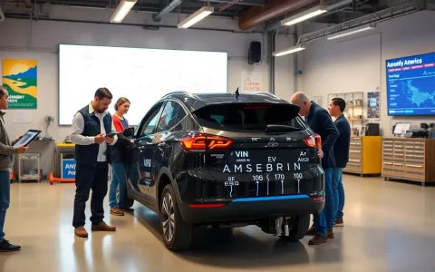 How can I verify if my specific EV model was assembled in North America