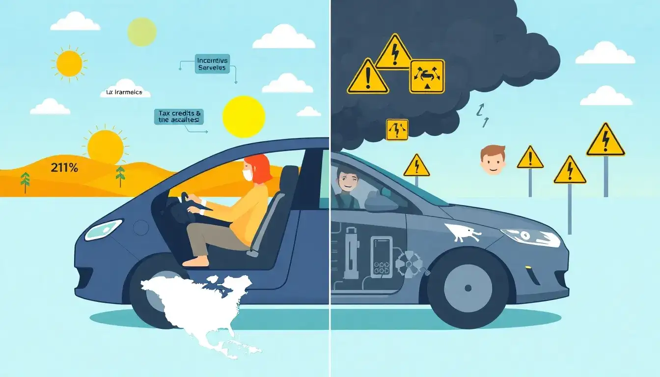 What are the penalties for purchasing an EV that doesn