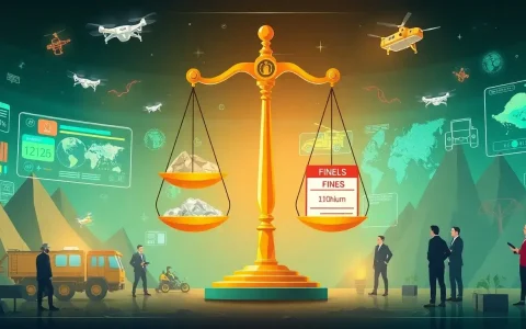 What are the penalties for not meeting the critical mineral requirements