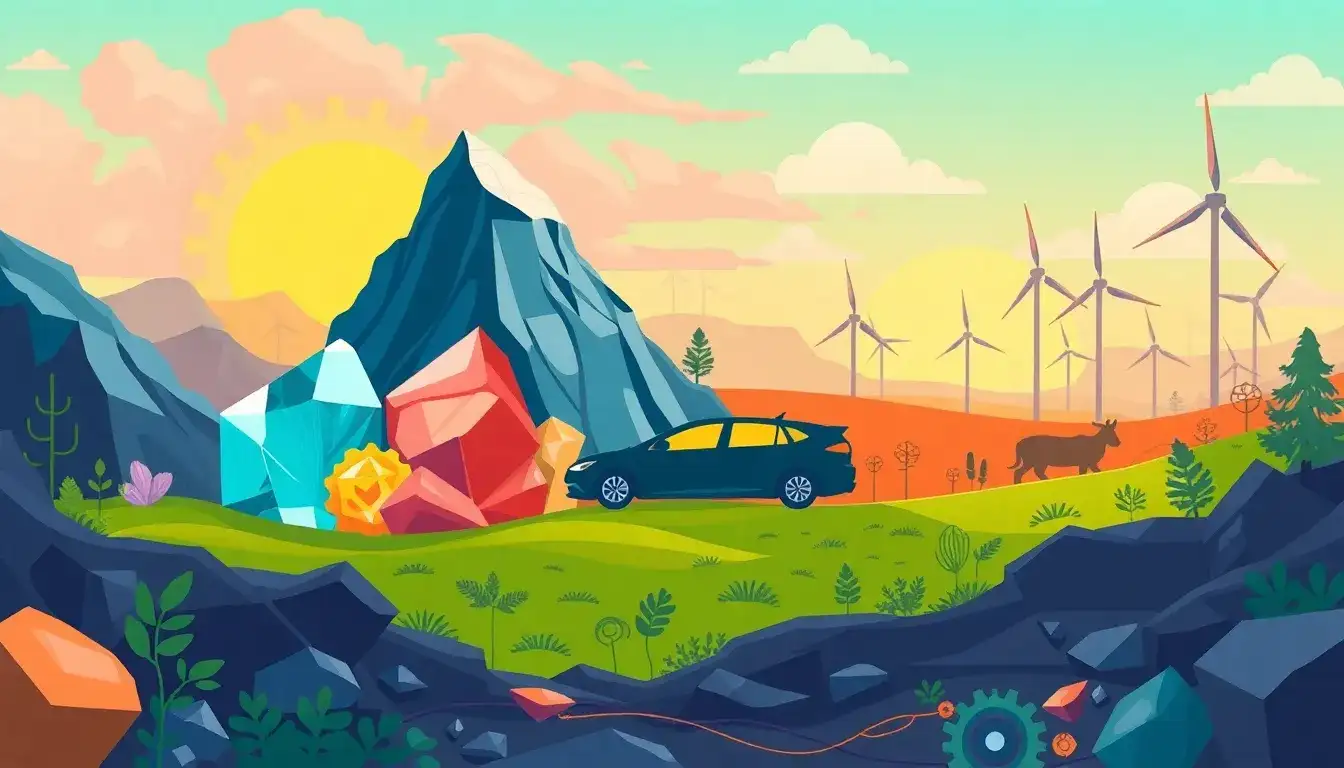 What are the critical minerals specifically referenced in the EV tax credits