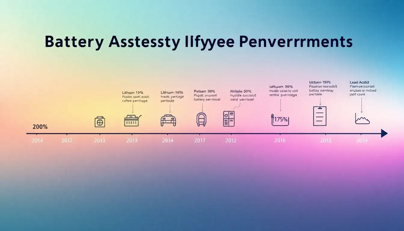 Are there different battery assembly percentage requirements for different years