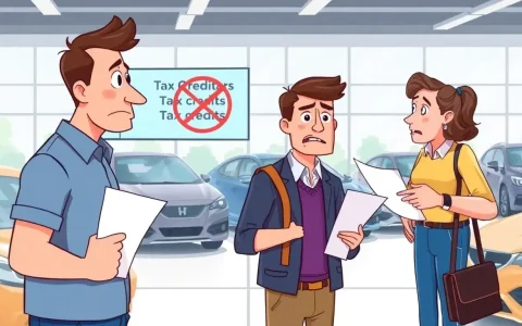 What should I do if the dealer refuses to apply the tax credit