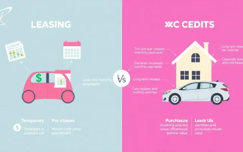 How do tax credits differ between leasing and purchasing an electric vehicle