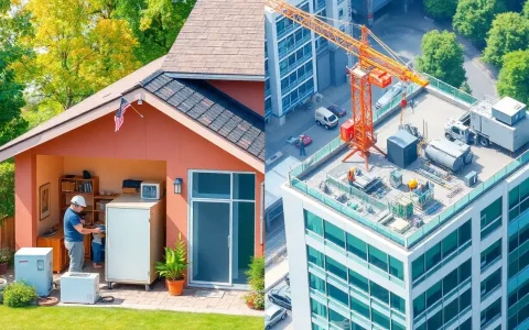 Are there significant differences in installation times between residential and commercial energy storage systems