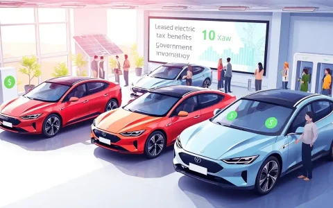 Are there any specific requirements for leased EVs to qualify for tax credits