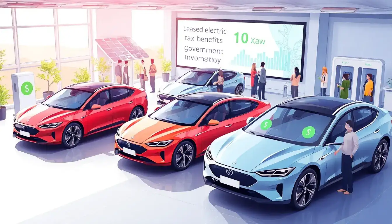 Are there any specific requirements for leased EVs to qualify for tax credits