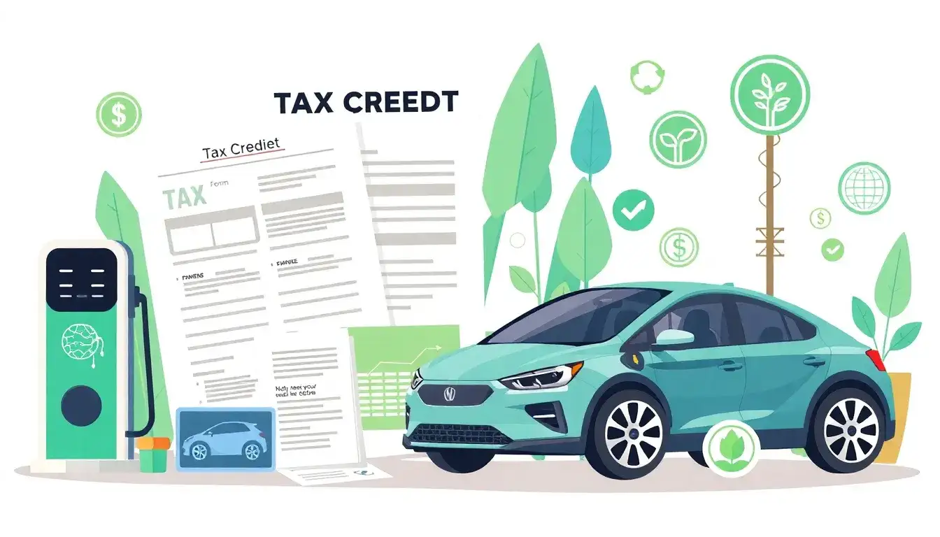What documentation do I need to provide for a leased EV to claim a tax credit