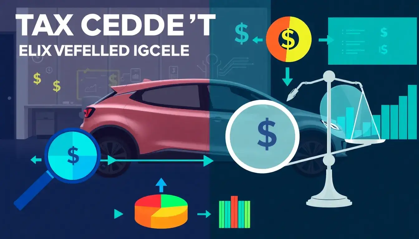 How does the tax credit loophole for leased EVs impact the overall cost of leasing