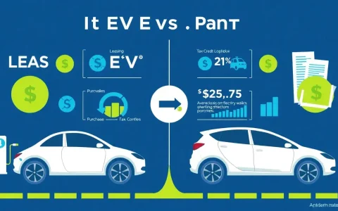 How does the tax credit loophole impact the overall cost of leasing an EV compared to purchasing one