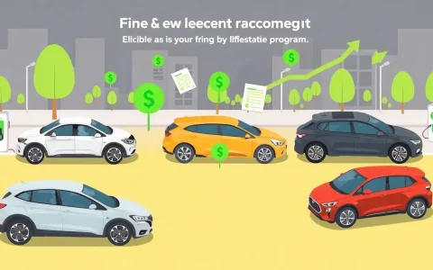 Are there any restrictions on the types of EVs that qualify for the lease tax credit