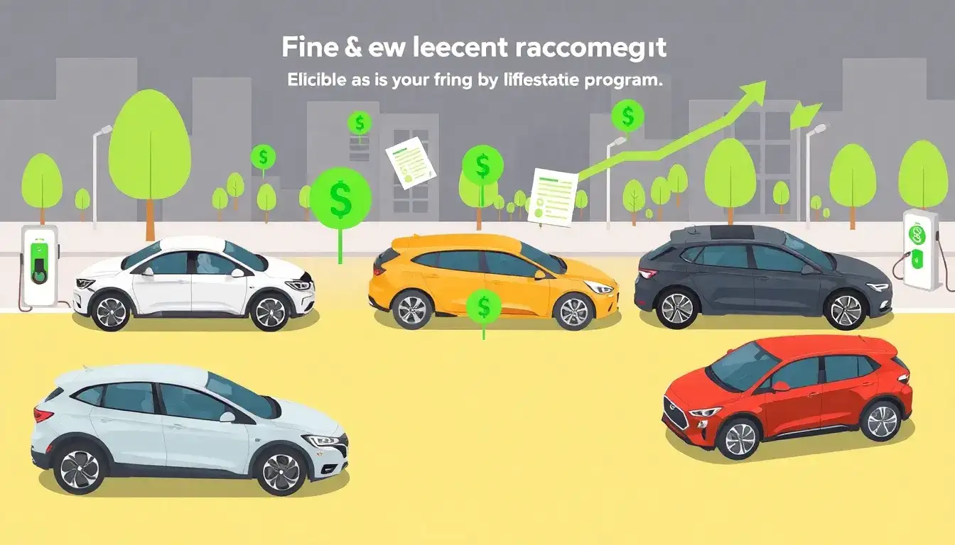 Are there any restrictions on the types of EVs that qualify for the lease tax credit