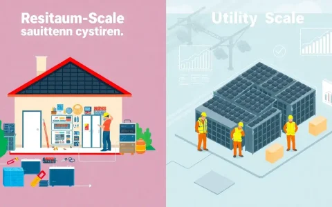 How do the maintenance costs differ between residential and utility-scale battery storage systems