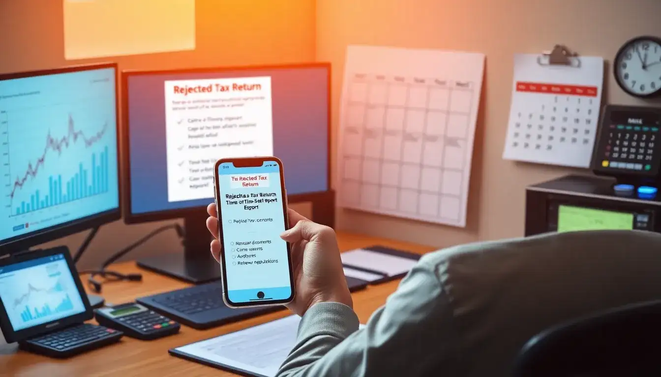 What steps can I take if my tax return is rejected due to the time-of-sale report