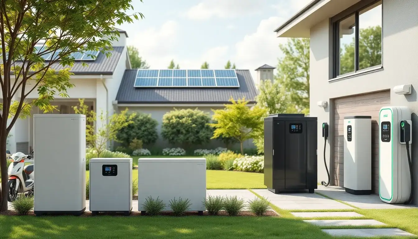 Are there any specific brands of residential batteries known for lower maintenance costs