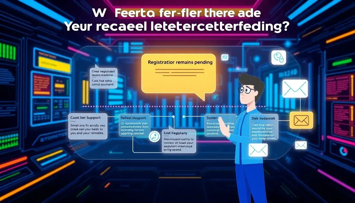 What steps should a dealer take if their portal registration remains pending