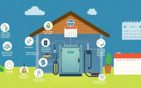 What are the typical maintenance schedules for residential battery systems