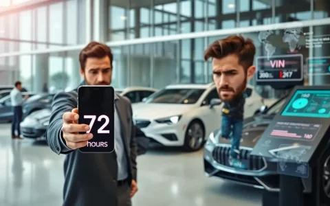 What should I do if the dealership didn't file the VIN within 72 hours