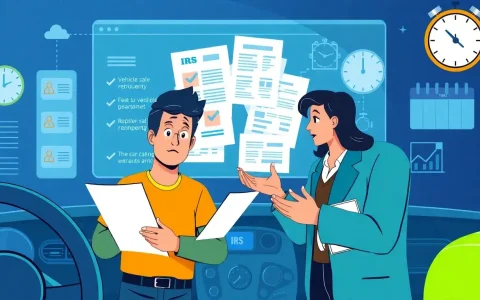 What steps should I take if the dealer hasn't reported the vehicle's sale to the IRS