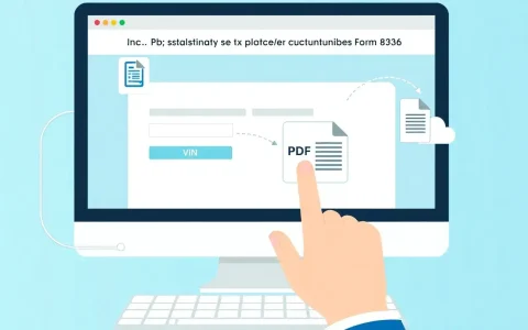 What is the process for uploading a PDF to substantiate a VIN on Form 8936