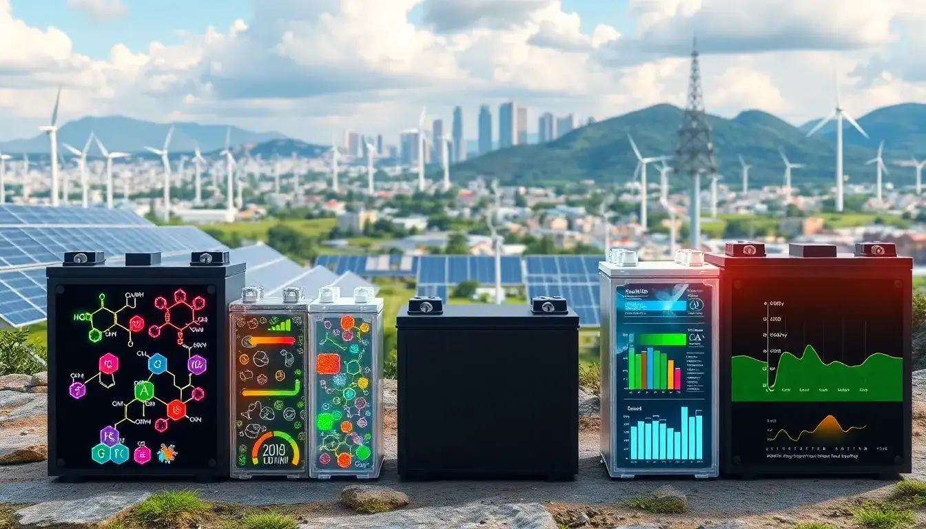 How do different battery chemistries affect the cost of utility-scale battery storage