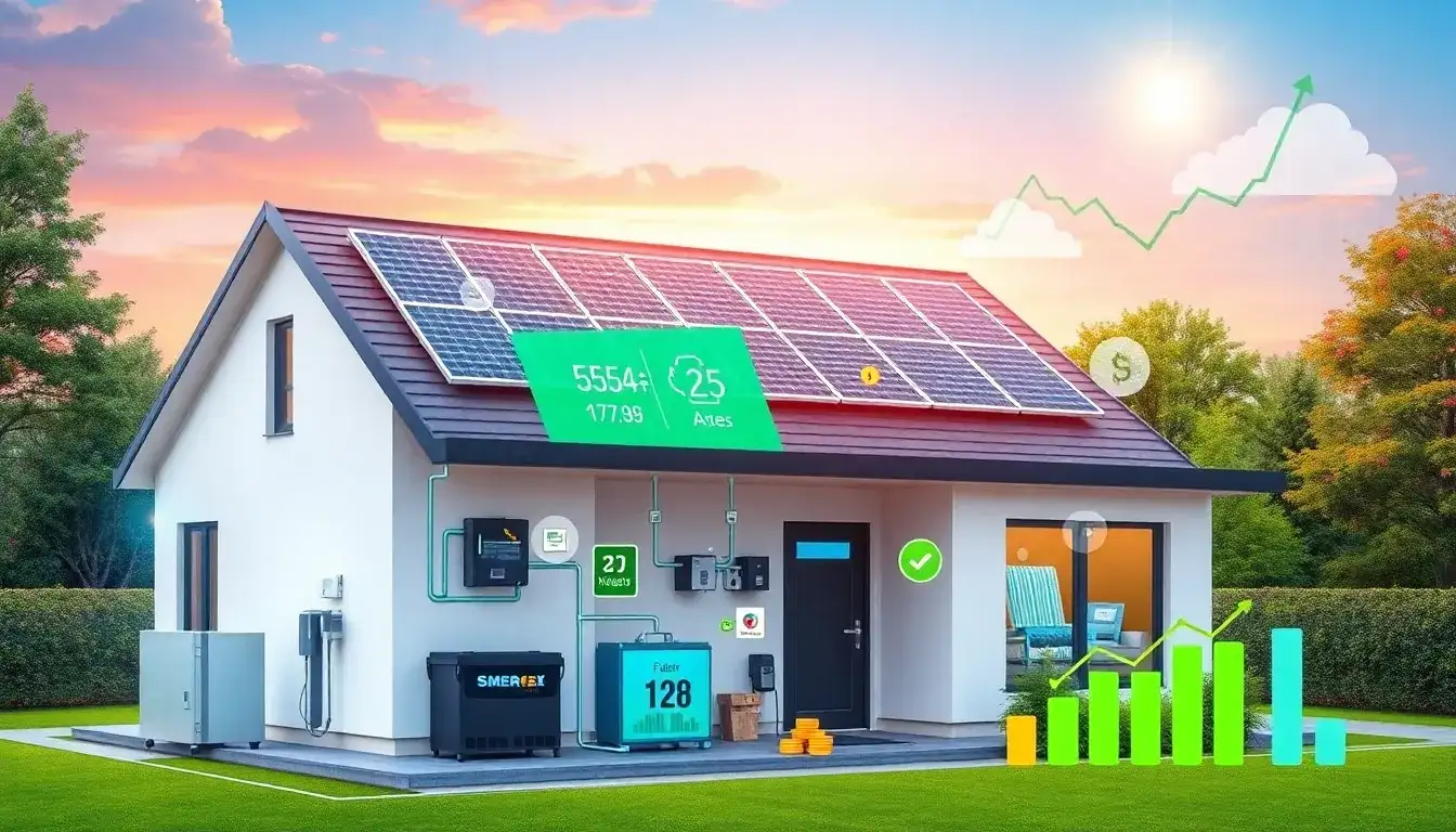 Are there any specific technologies that make residential battery storage more cost-effective