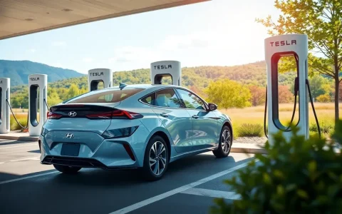 Hyundai Expands EV Charging Network in North America with Direct Access to Tesla Superchargers