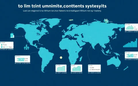 How does the cost of installing a lithium-ion battery system vary by region